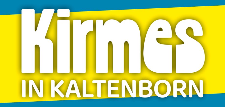 Veranstaltungsplakat zur Kirmes in Kaltenborn am 09. und 10. Mai 2026. Das Programm am Samstag beginnt um 19 Uhr mit der Eröffnung des Bierbrunnens, gefolgt von einem Partyabend mit DJ Samsonight und Sektbar ab 20 Uhr. Am Sonntag startet der Tag um 11 Uhr mit einer Showübung der Kinder-Feuerwehr. Ab 14 Uhr gibt es Kaffee und Kuchen im DGH und ab 15 Uhr spielen die Original Hohe-Acht Musikanten. Ganztägig werden eine Hüpfburg, ein Spielmobil und Kinderschminken angeboten. Für das leibliche Wohl gibt es Spezialitäten vom Grill sowie Pils und Weizen vom Fass.